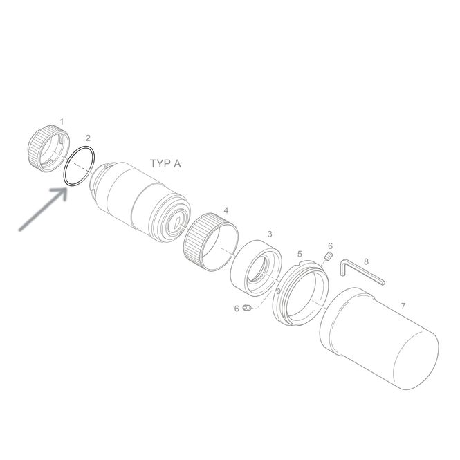 Hovedbilde Swarovski o-ring for gamle AT 80-okular (20-60x)