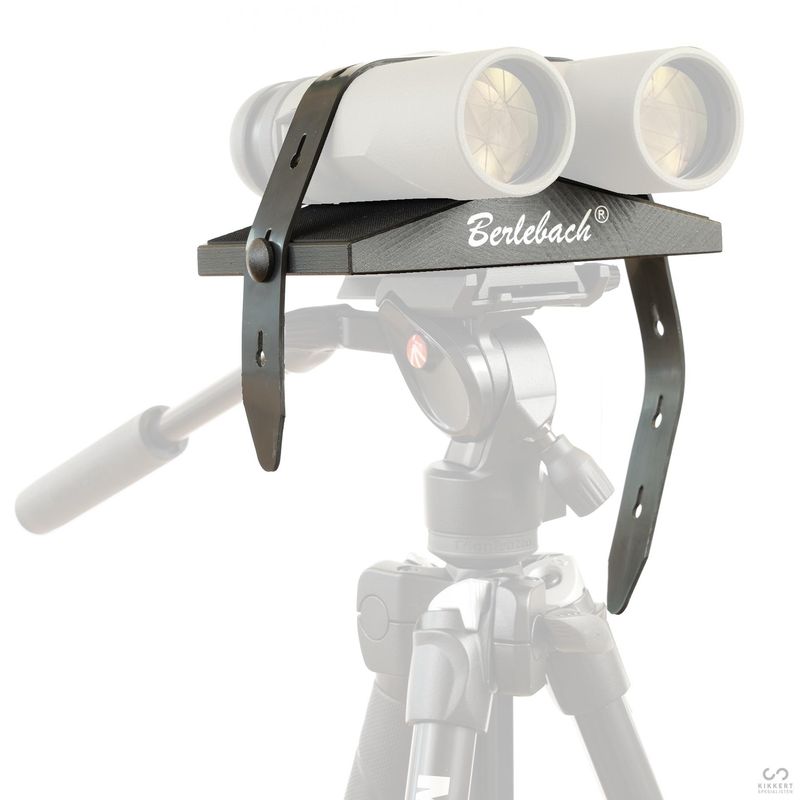 Berlebach stativadapter for kikkert (sort)