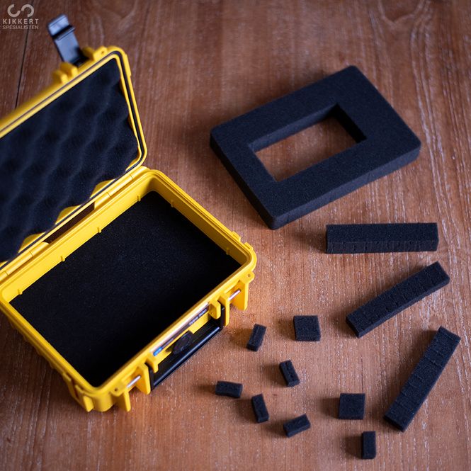 Hovedbilde BW Outdoor Cases Type 500 (gul) m/ skuminnlegg