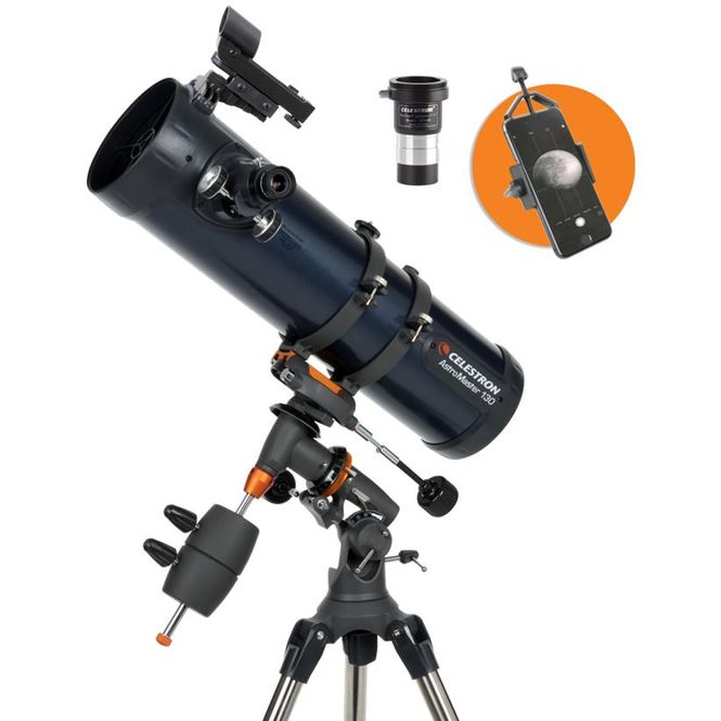 Hovedbilde Celestron Astromaster 130 EQ m/ fotoadapter og 2x ...
