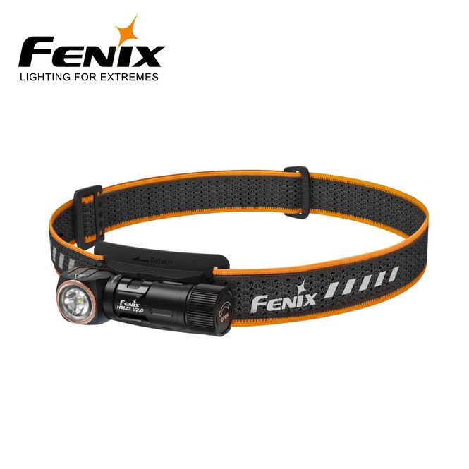 Hovedbilde Fenix HM23 V2 LED 300lm hodelykt hvit/rød