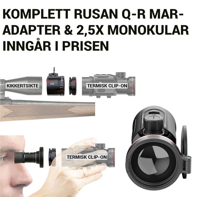 Hovedbilde Hikmicro Thunder clip-on TQ50C 3.0