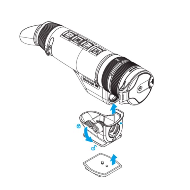 Hovedbilde Pulsar Telos LRF stativadapter