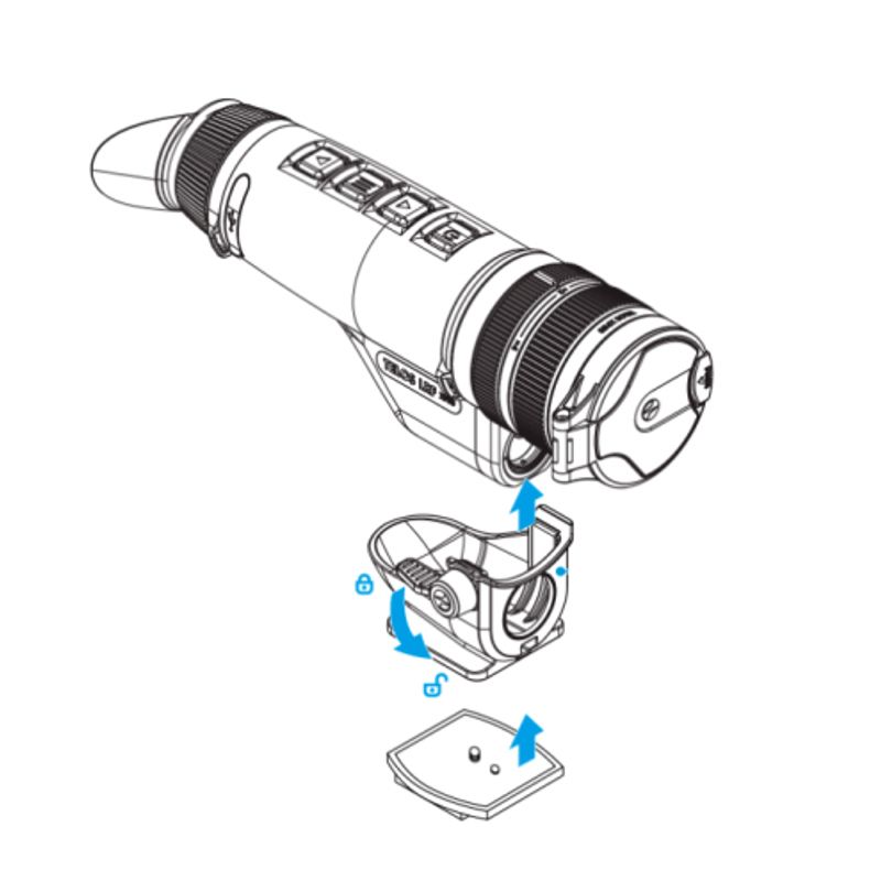 Pulsar Telos LRF stativadapter